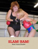 SLAM BAM Boxer Vs Wrestler (8x11)